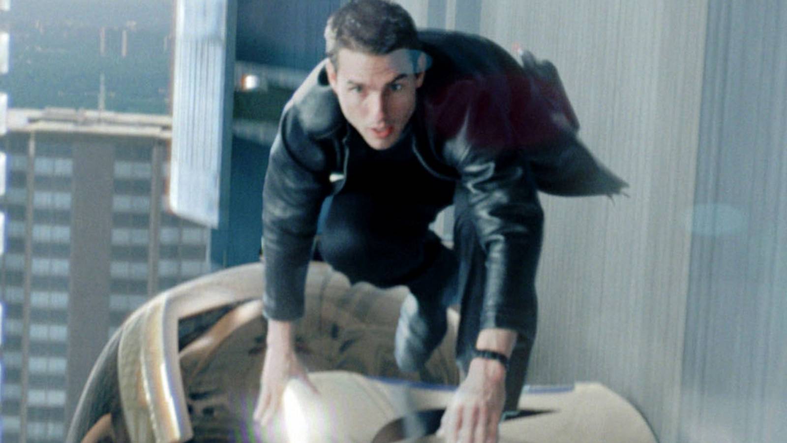 John Anderton (Tom Cruise) in Minority Report