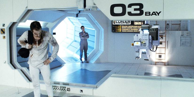 Sam Rockwell as Sam Bell in Moon