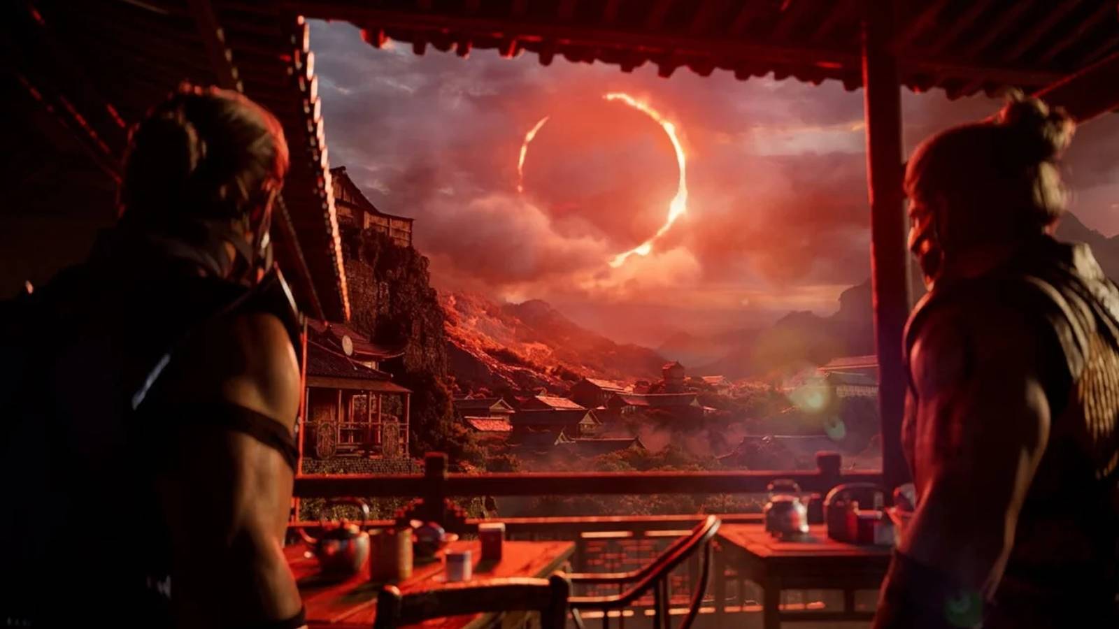 mortal kombat 1 sub zero scorpion cinematic trailer