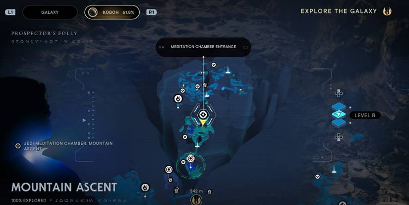 Meditation Chamber location in Star Wars Jedi: Survivor