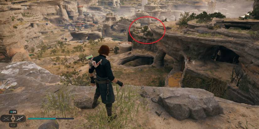 Cal faces the Corroded Silo in Star Wars Jedi: Survivor