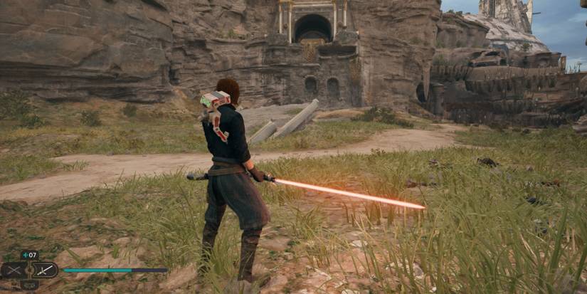 The Chamber of Clarity entrance in Star Wars Jedi: Survivor