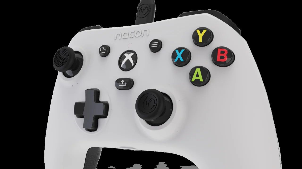 A promotional image of Nacon's upcoming EVOL-X Xbox controller.