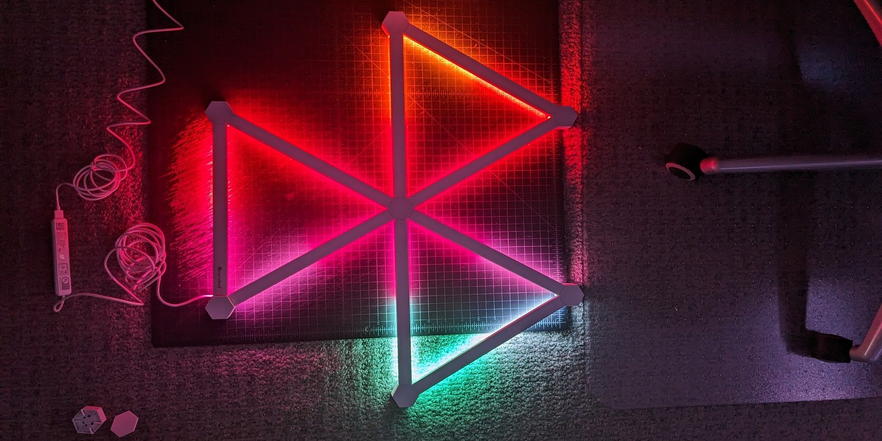 Nanoleaf Lines Installation Testing