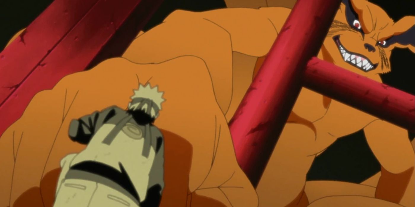 Naruto Kurama Locked Away Nine Tailed Chakra