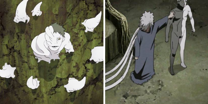 Naruto White Zetsu Madara Hashirama