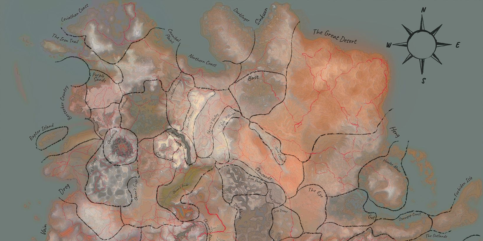 Nice Map mod for Kenshi