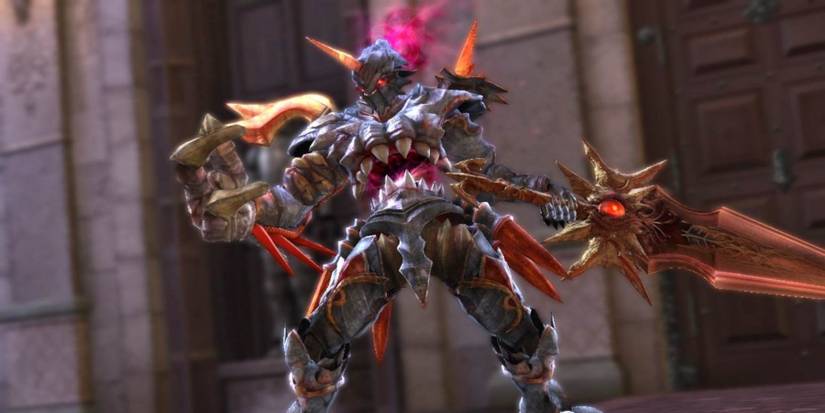 Nightmare about to engage his enemy