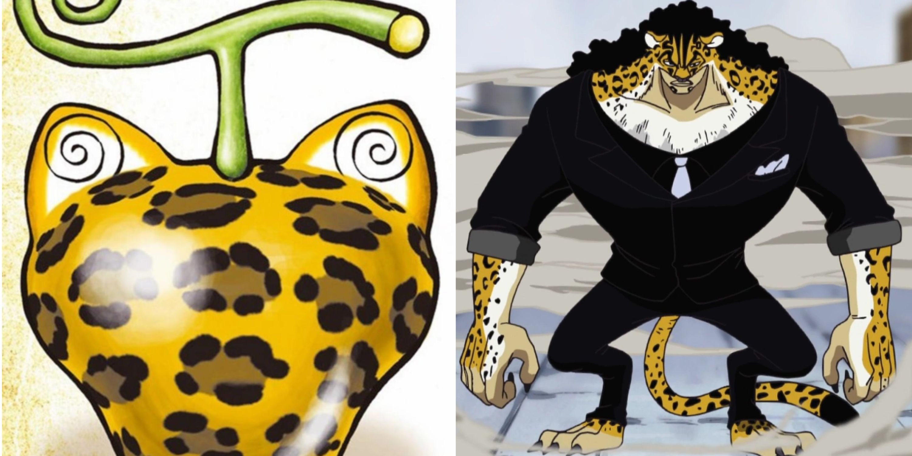 Neko Neko no mi A akuma no mi de Rob lucci (One Piece) 