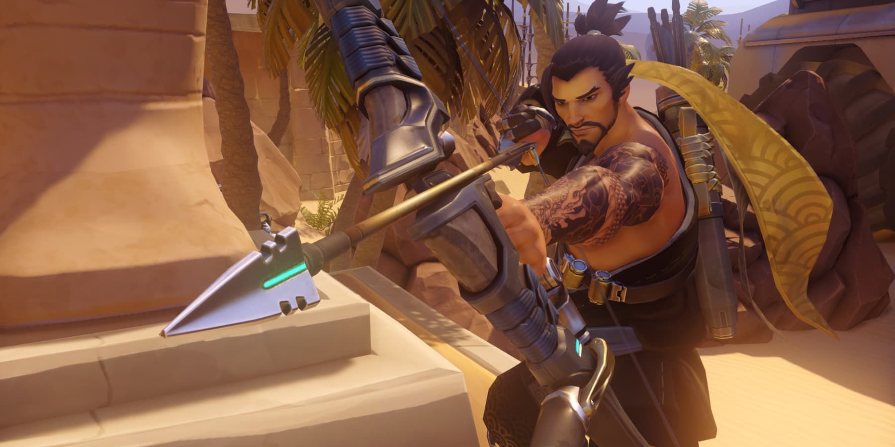 Funny Hanzo Player Adds Hype Music to Their Overwatch 2 Play of the Game