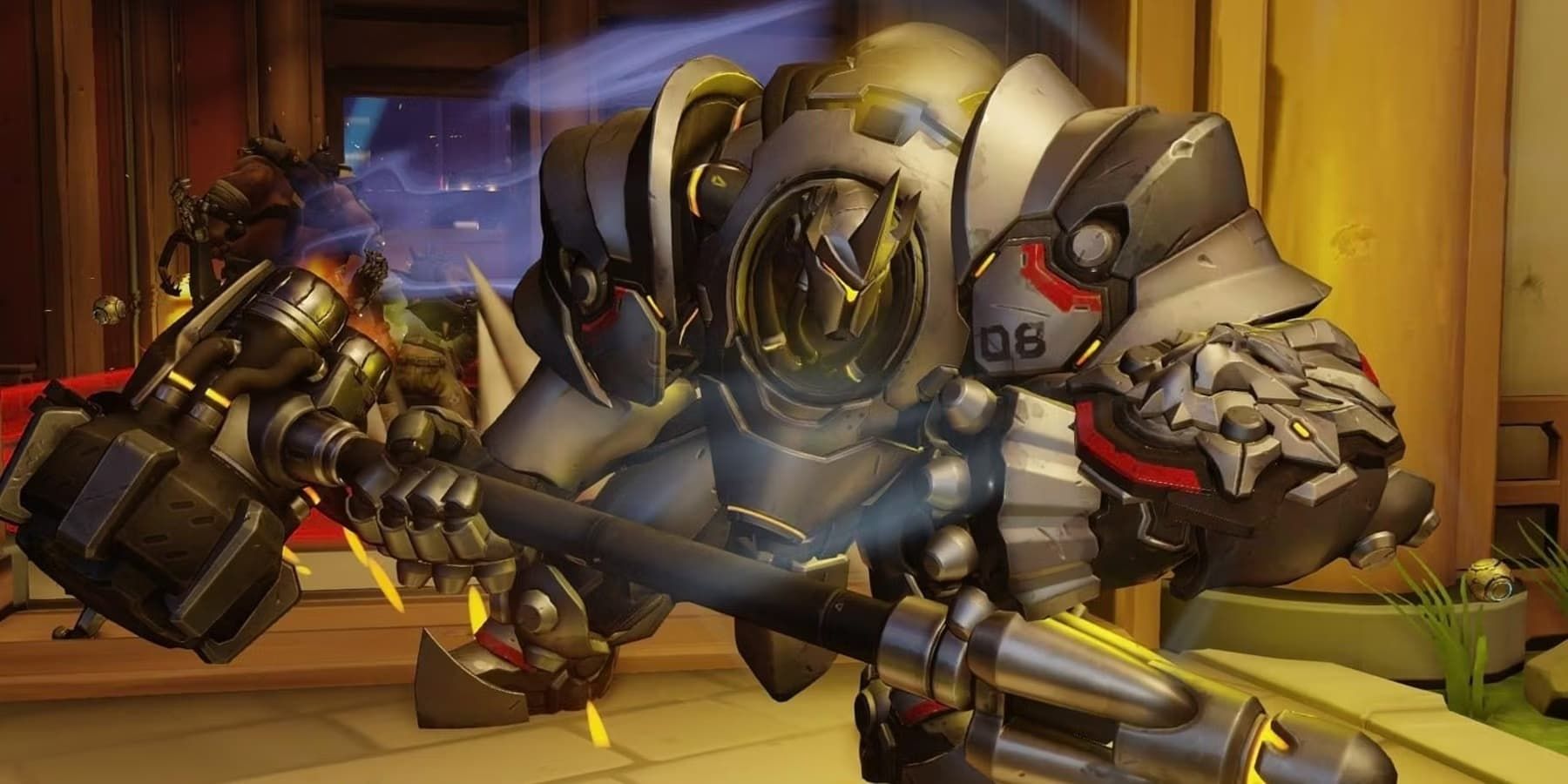 Awesome Overwatch 2 Reinhardt Escape Looks Like an Action Movie Scene