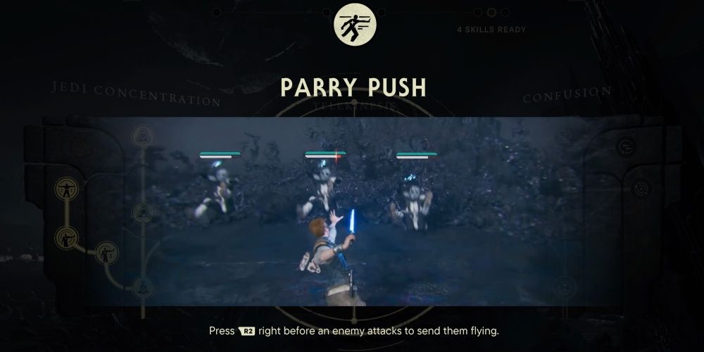 parry push skill