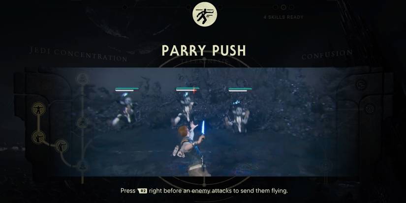 parry push skill