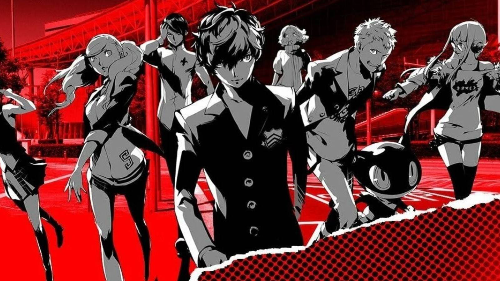 The playable party members from Persona 5