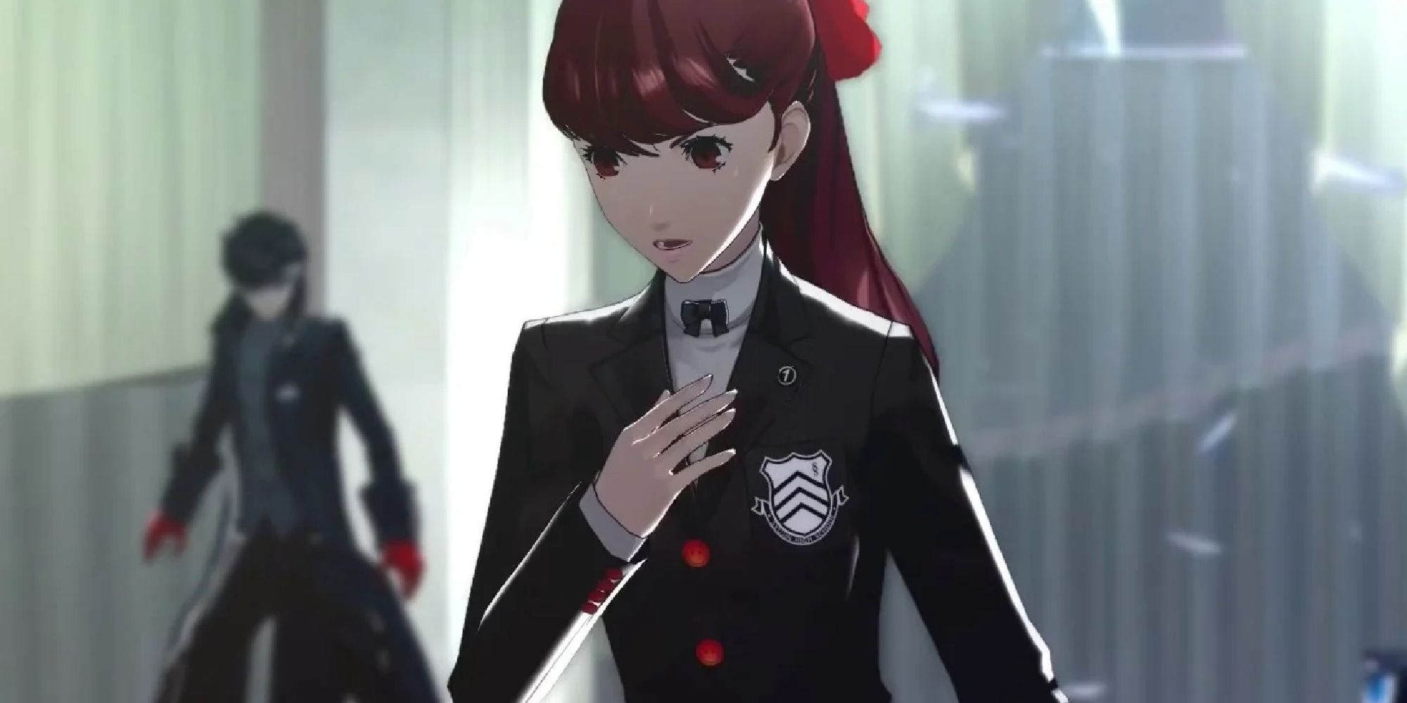 Kasumi, the phantom thief introduced in the Royal version of Persona 5