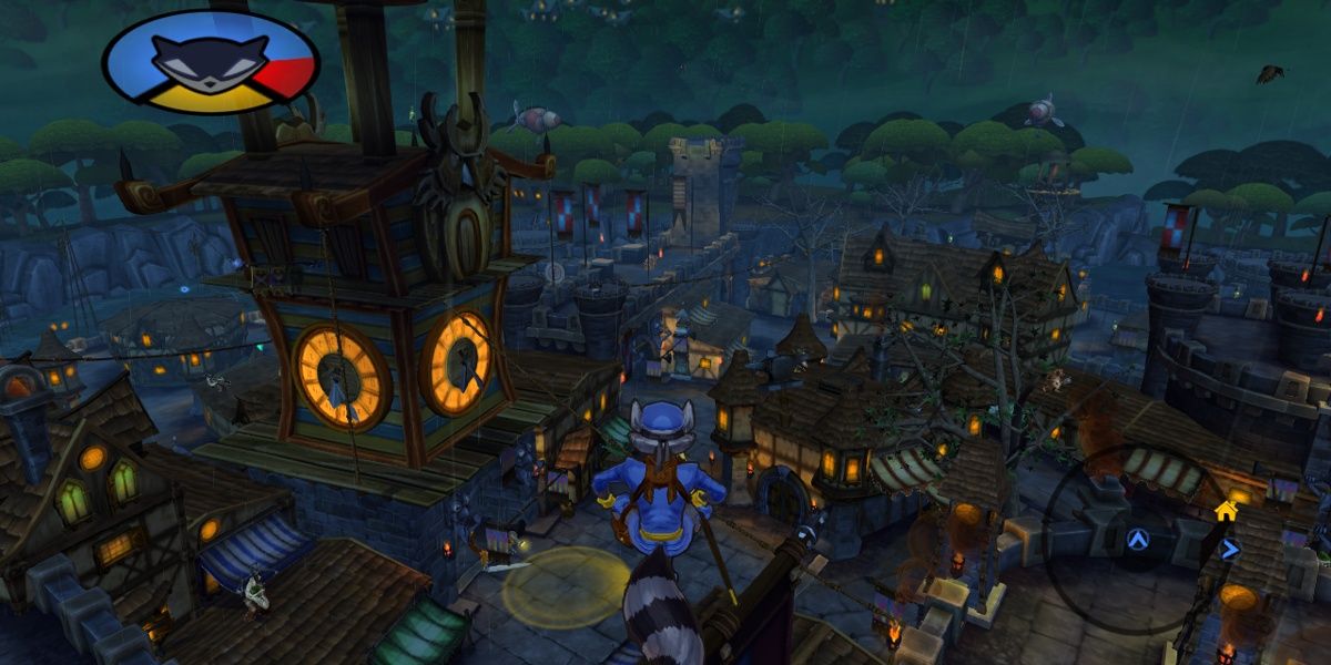 Platforming in Sly Cooper: Thieves in Time