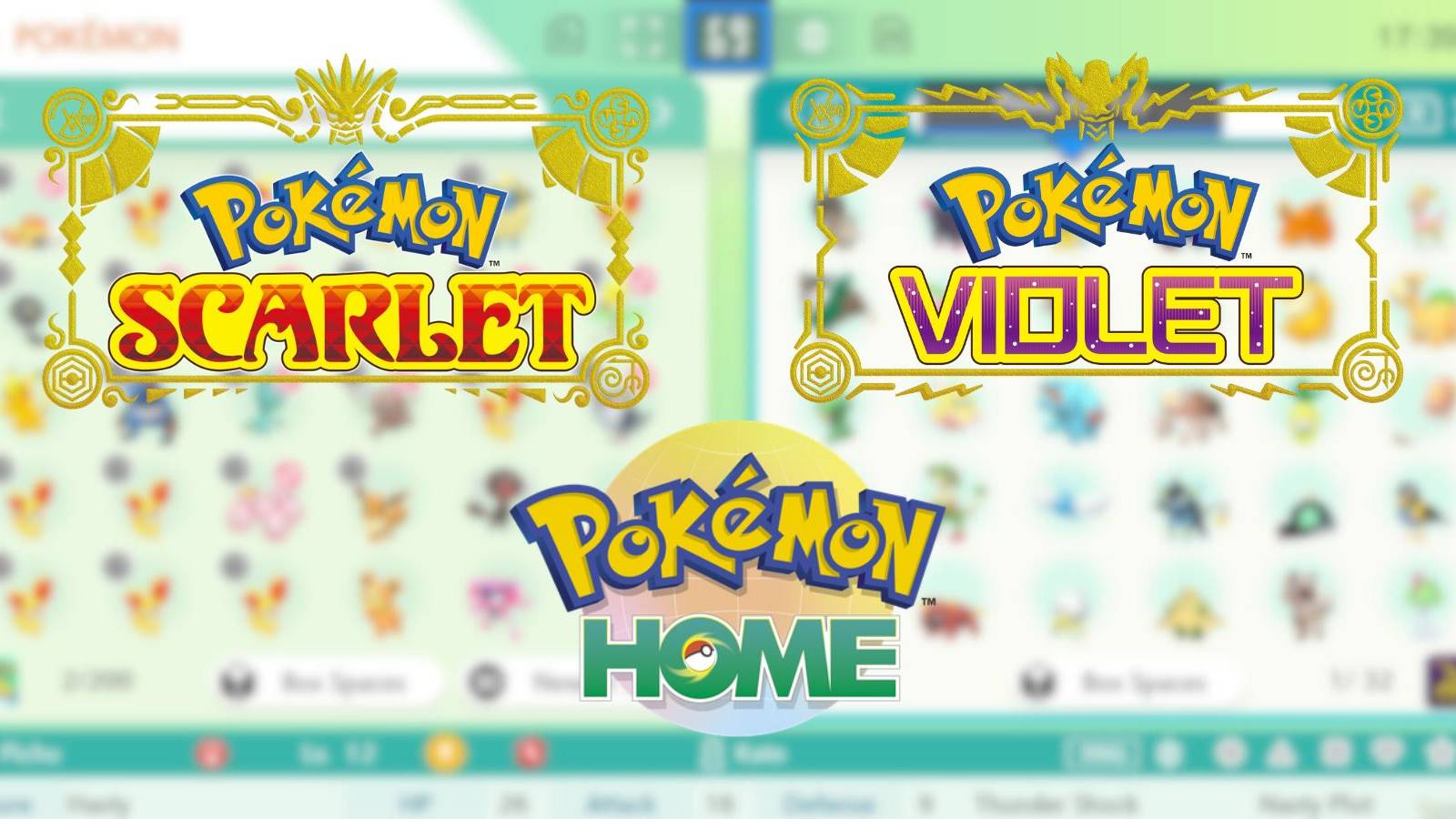 Pokemon Home-Scarlet-and-violet
