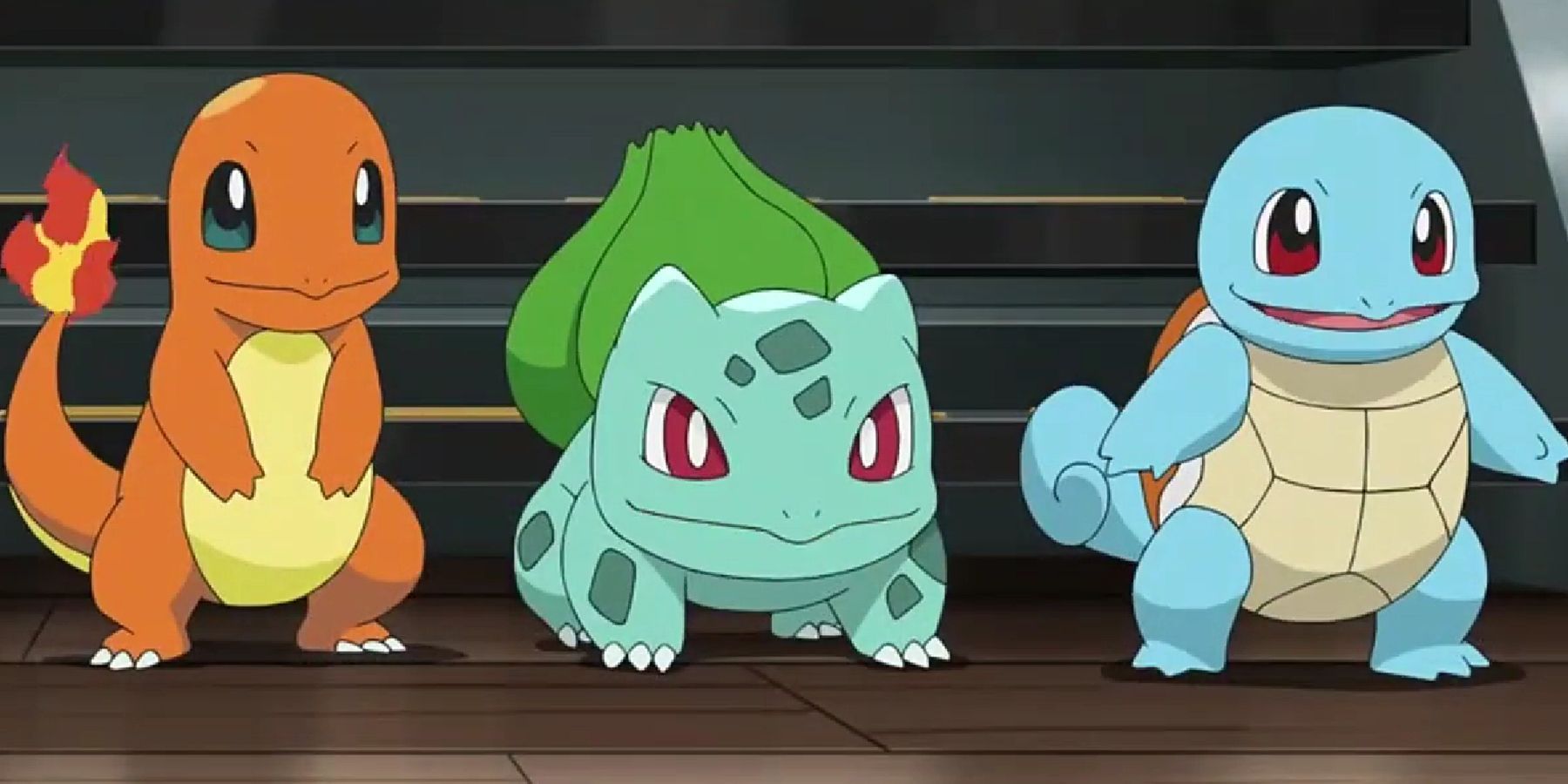 Pokémon Région de Kanto Starters Charmander Bulbasaur Carapuce