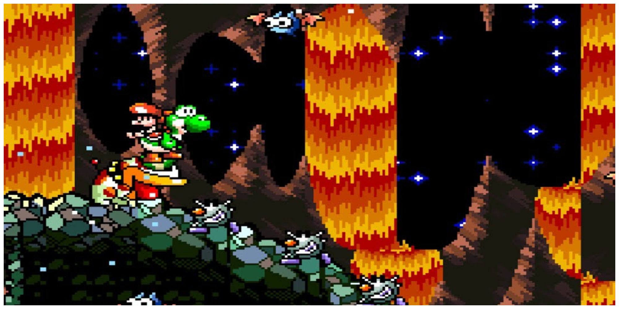 Poochy Ain't Stupid Super Mario World 2