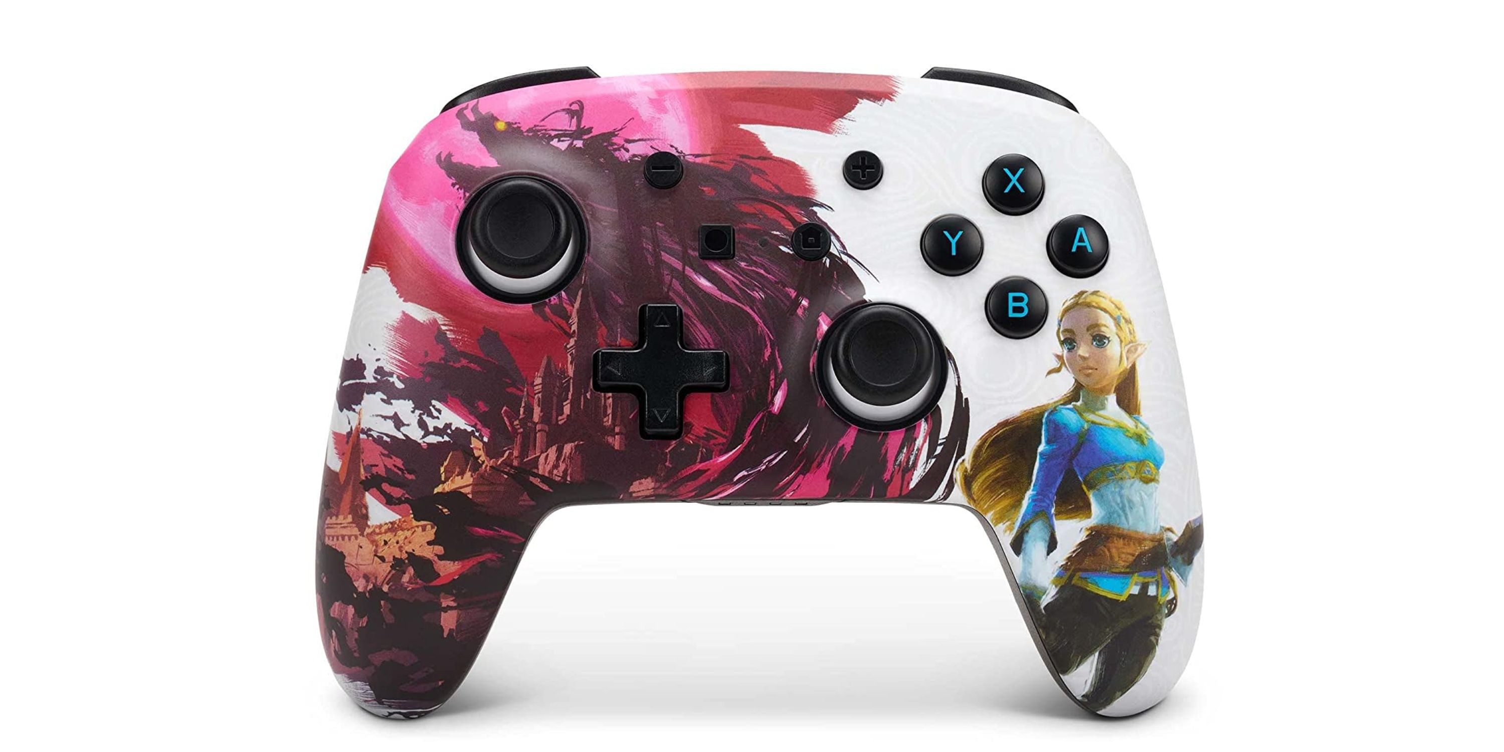 PowerA Enhanced Wireless Controller for Nintendo Switch - Blood Moon Zelda