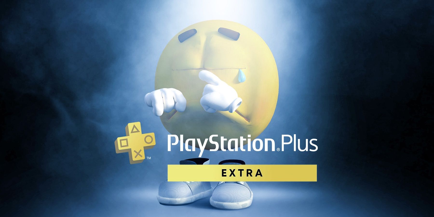 ps plus extra crying face