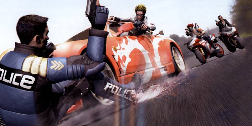 pursuit force psp on ps4 ps5