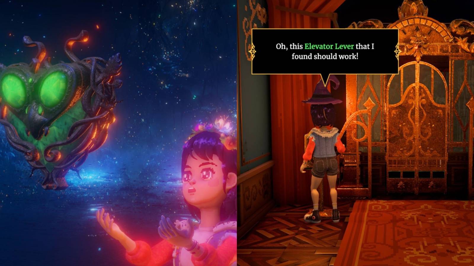 ravenlok elevator lever located 