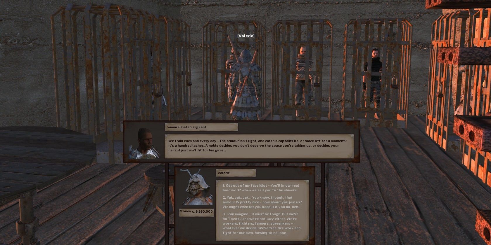 Recruitable Prisoners mod for Kenshi