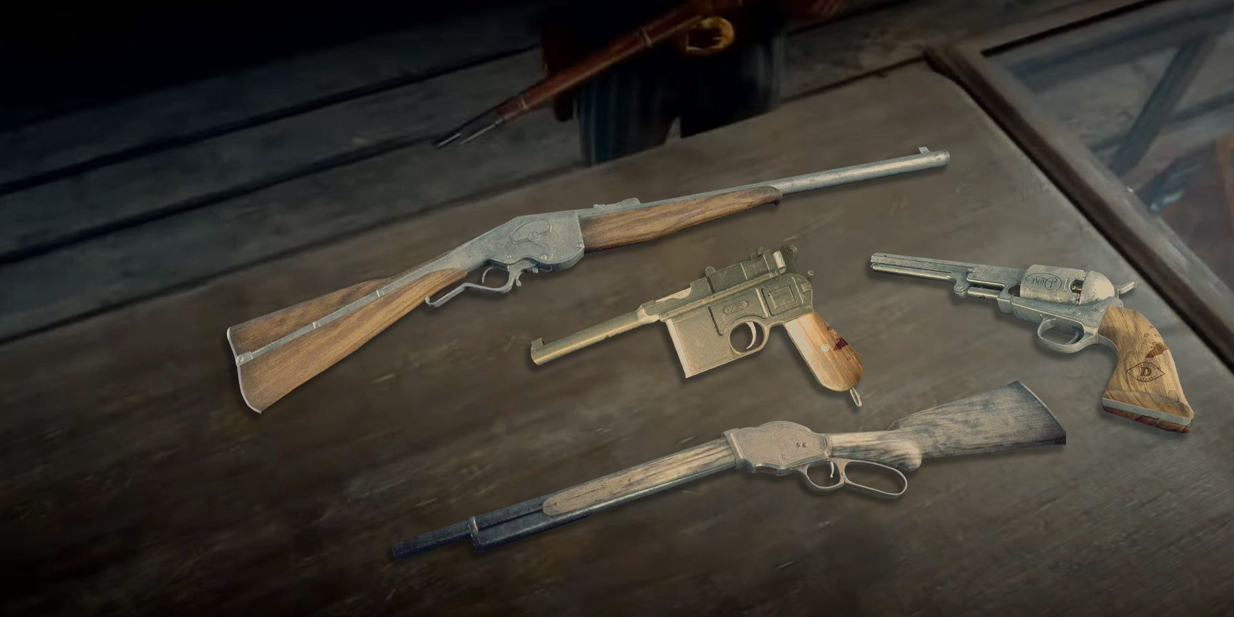 the evans repeater, repeating shotgun, navy revolver, and Mauser-Pistol are among the 22 best weapons in Red Dead Redemption 2