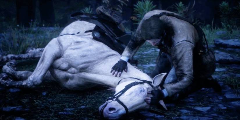 Red Dead Redemption Arthur Morgan & Horse