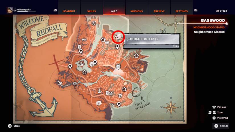 redfall shipyard office key location