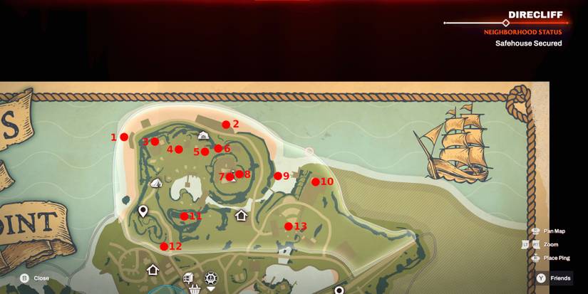 redfall burial point grave lock locations