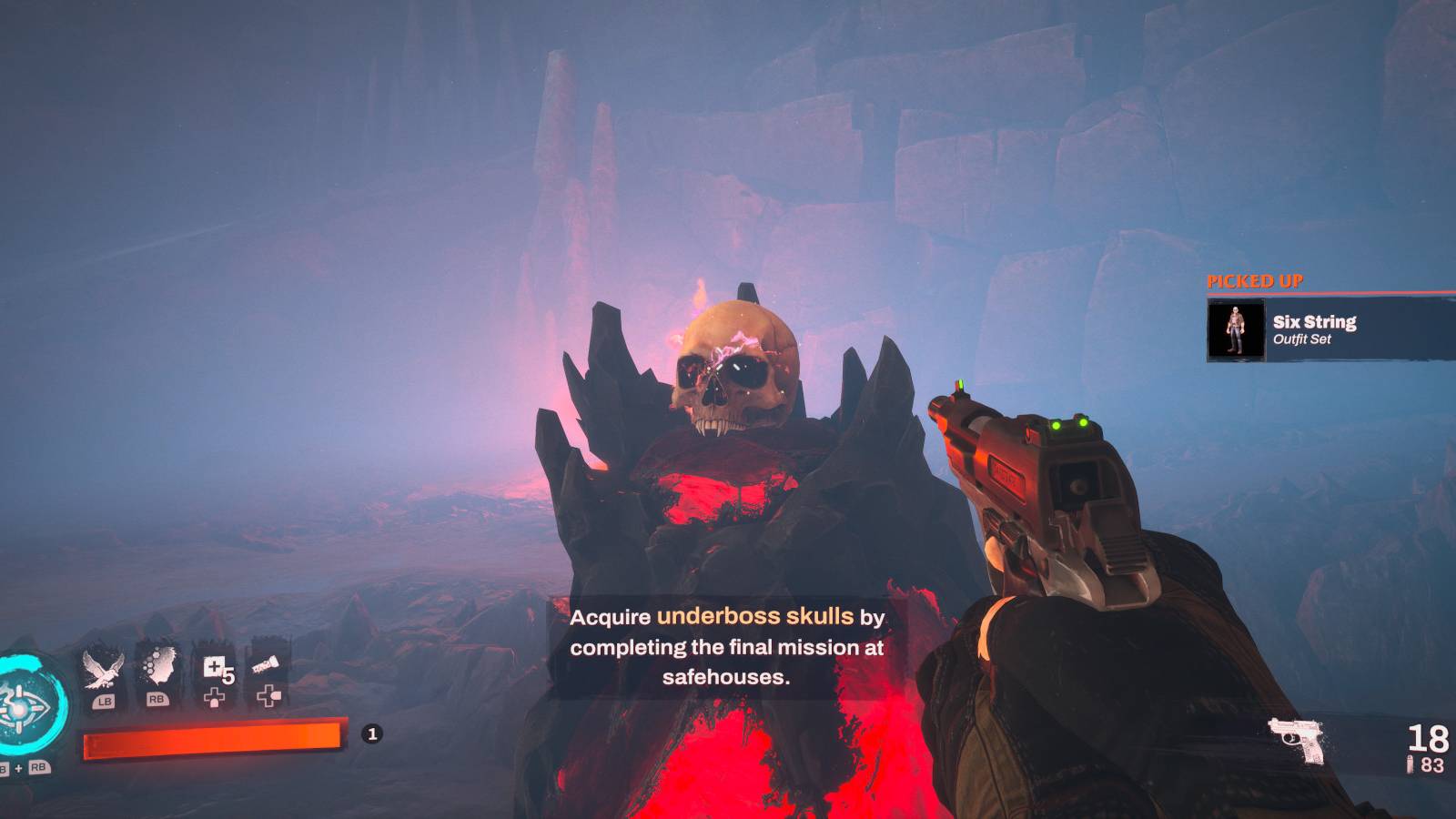 redfall underboss skull podium