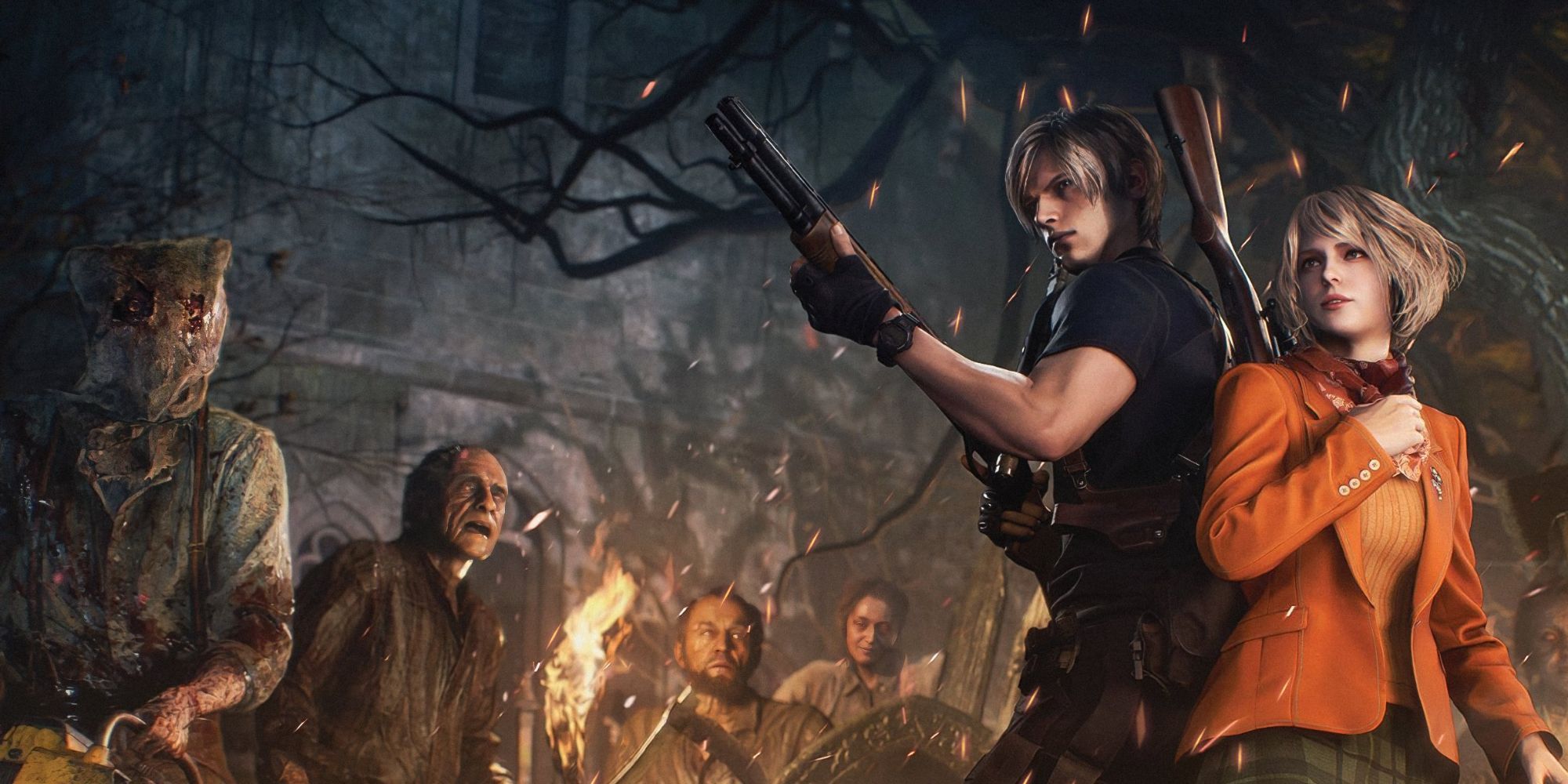 Resident Evil 4 Leon and Ashley
