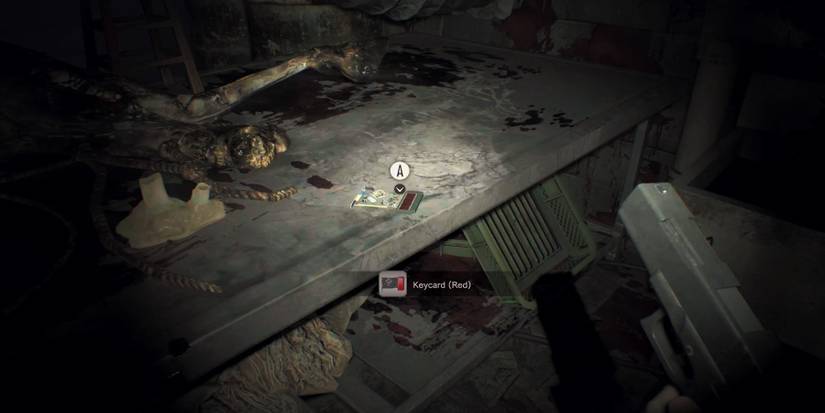 resident evil 7 - keycards - red key card