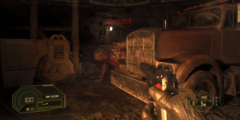 resident evil 7 - nitrogen - vulnerable creature