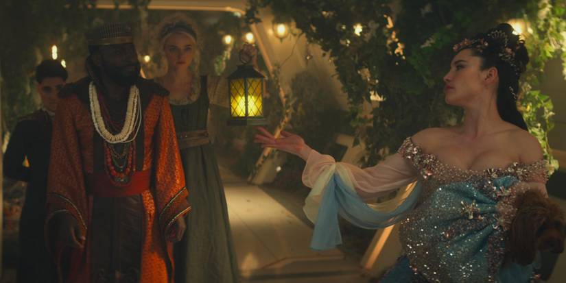 King Ridley and Princess Thalia in Star Trek: Strange New Worlds "The Elysian Kingdom"