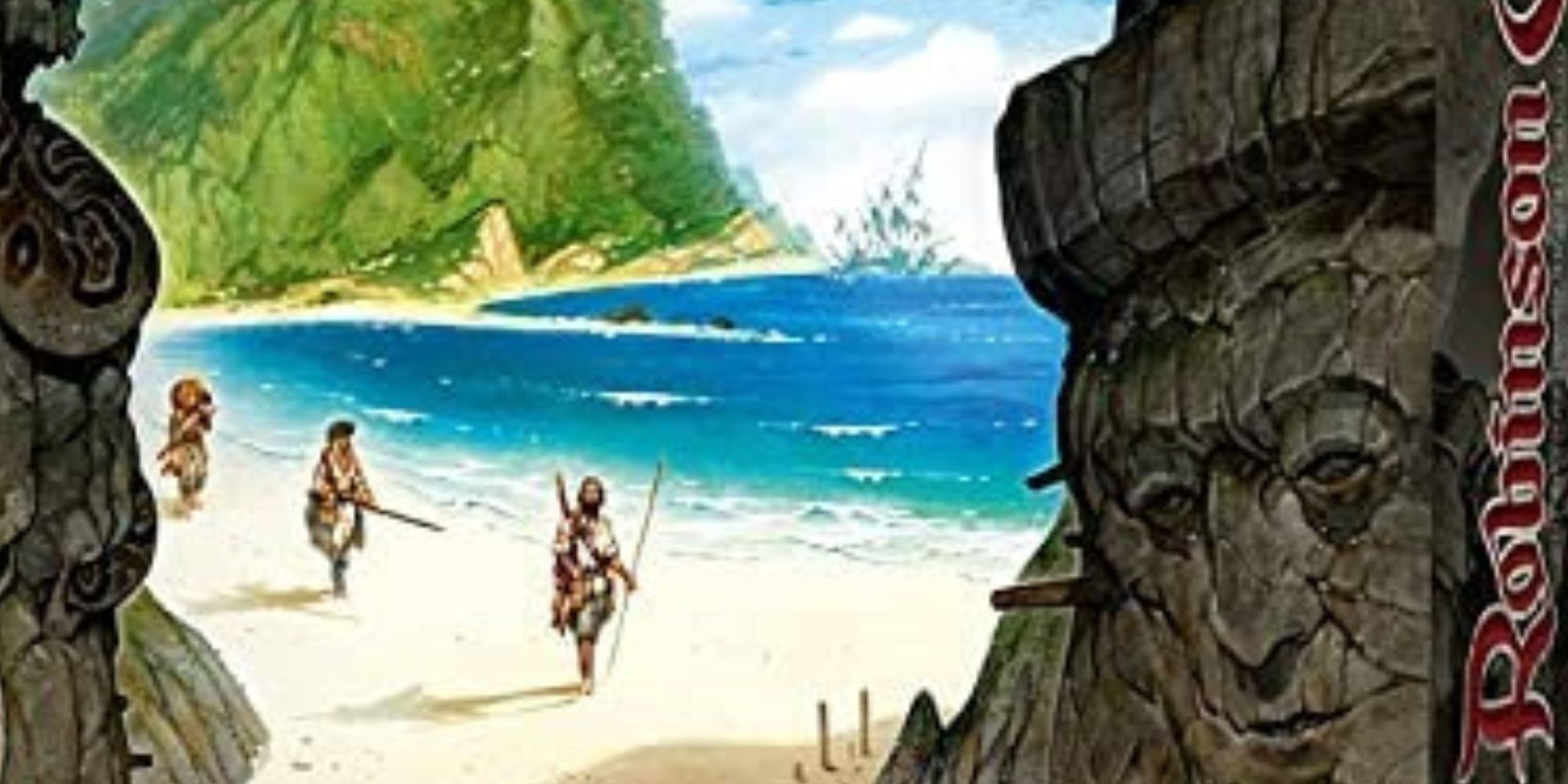 cover of Robinson Crusoe Adventures on the Cursed Island