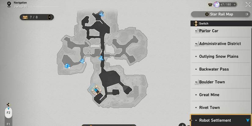 robot settlement bountiful chest 1 location in honkai star rail