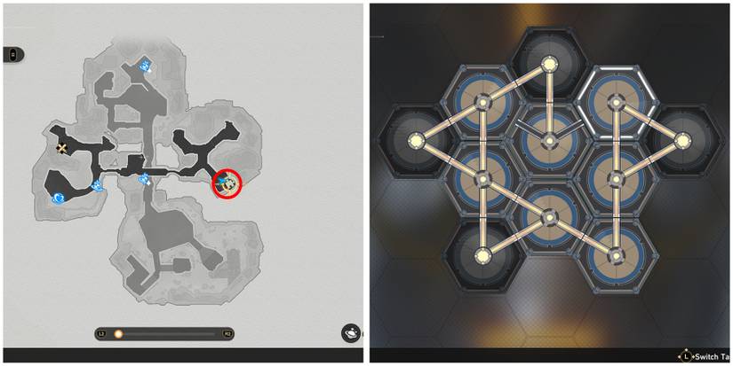 robot settlement bountiful chest 2 location in honkai star rail