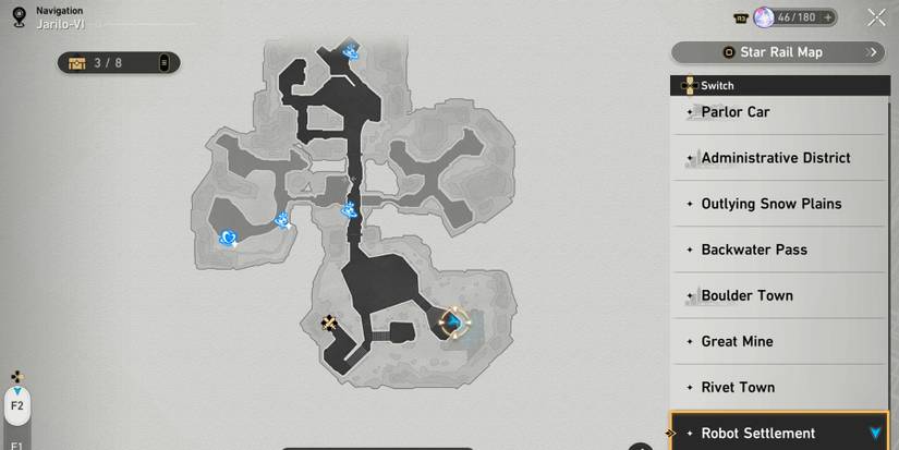 robot settlement treasure chest 3 location in honkai star rail