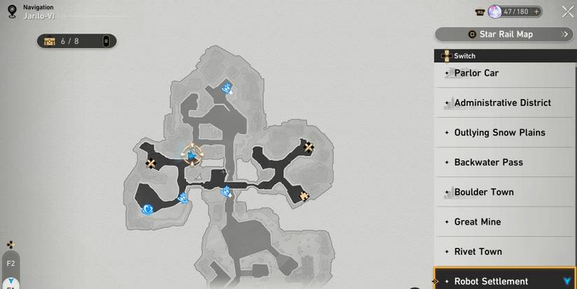 robot settlement treasure chest 6 location in honkai star rail