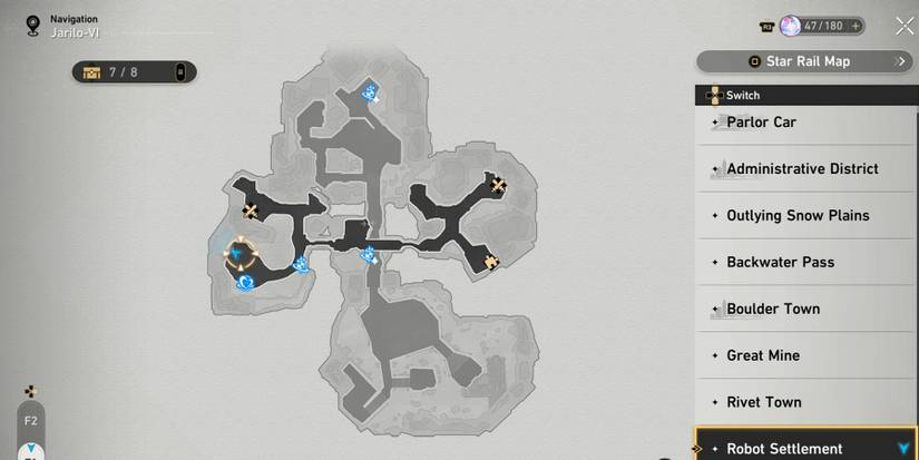 robot settlement treasure chest 7 location in honkai star rail