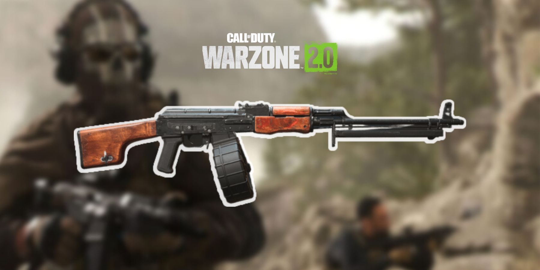 image showing the rpk in call of duty warzone 2.0.
