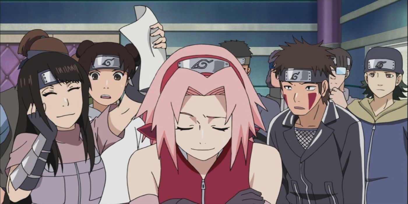 Sakura During Second Chunin Exams