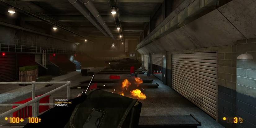 Satchel Charge in Black Mesa