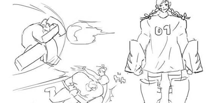 Scrapped Street Fighter Characters- Puck Bunny