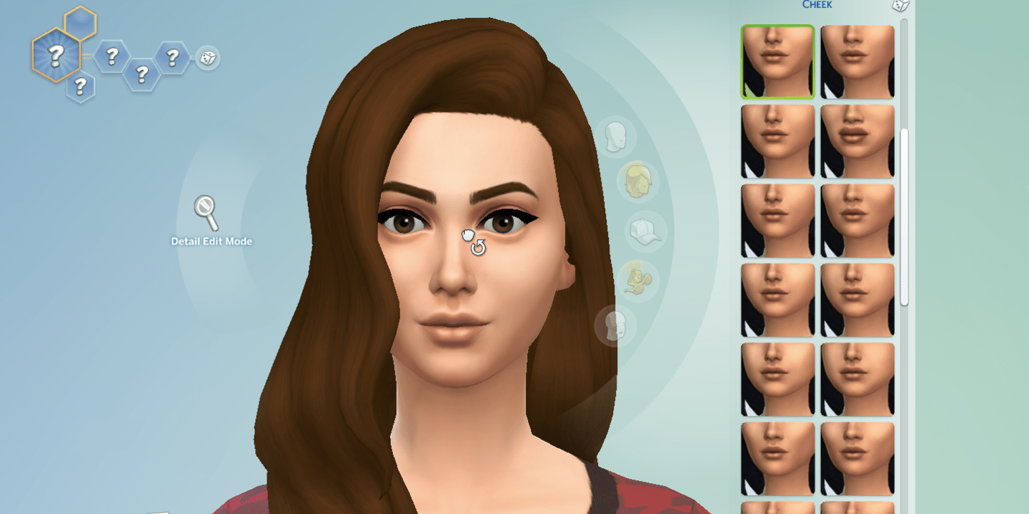 The Sims 4 CAS
