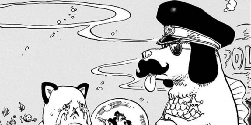 Sea dog as a police officer