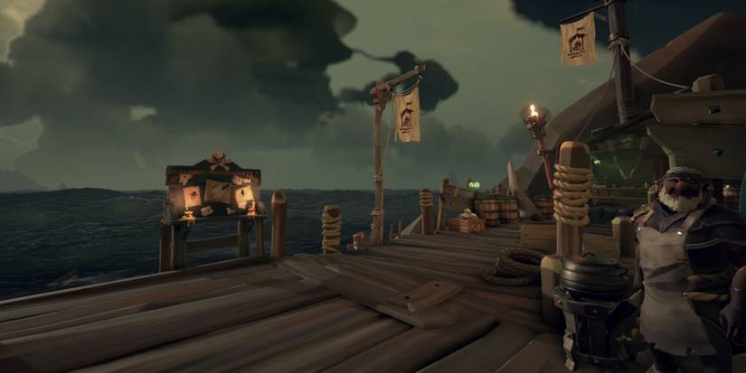 Sea Post In Sea Of Thieves